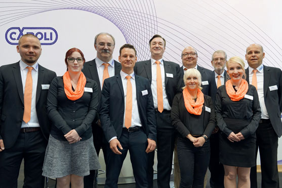 Das Team von der Caroli GmbH auf der EXPOLIFE 2017
